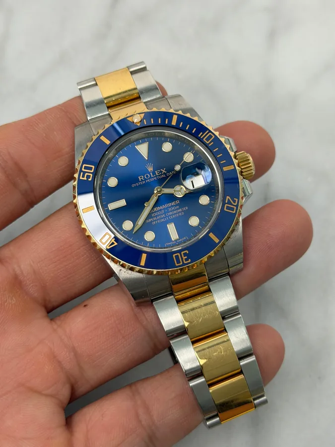 Rolex 2016 116613LB Bluesy 15528