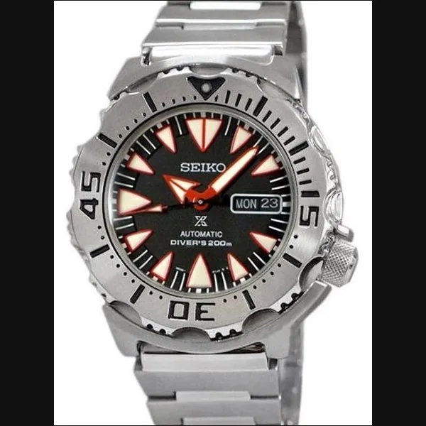 Seiko 2nd Generation Black-Red Monster SRP313K2