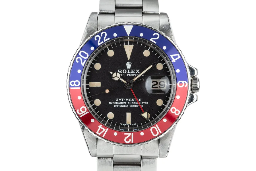 Rolex 1971 GMT-Master 1675 Pepsi A620
