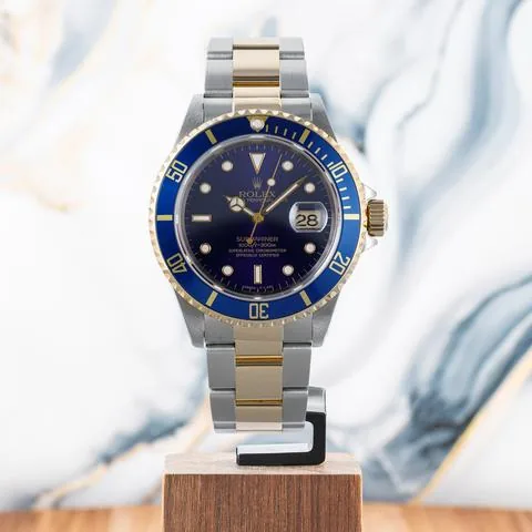 Rolex Submariner Date 16613 Blue Tiffany Tritium