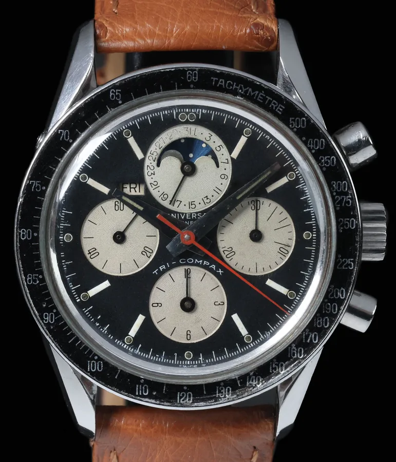 Crown Vintage Universal Geneve Tri-Compax Evil 881101/02
