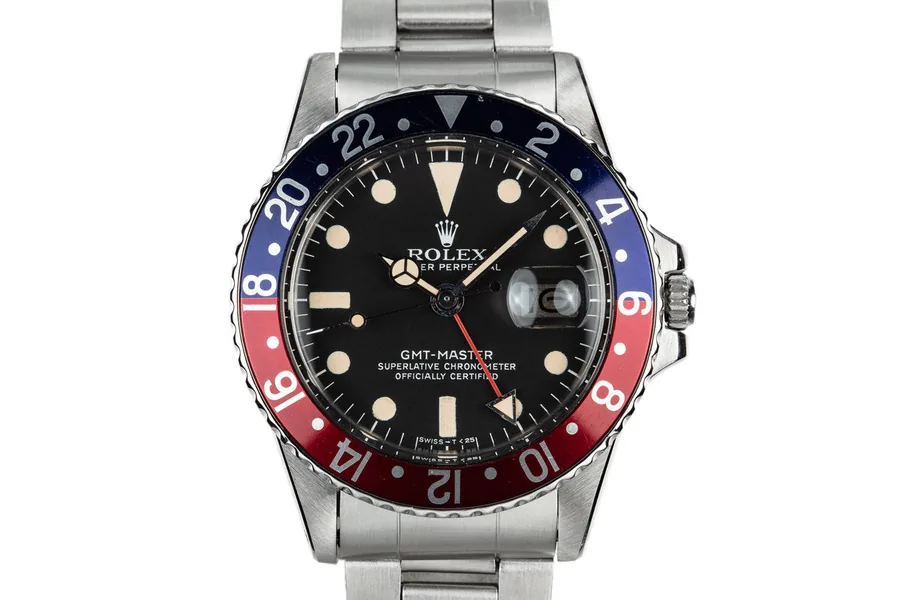 Rolex 1978 GMT-Master 1675 Pepsi A1031