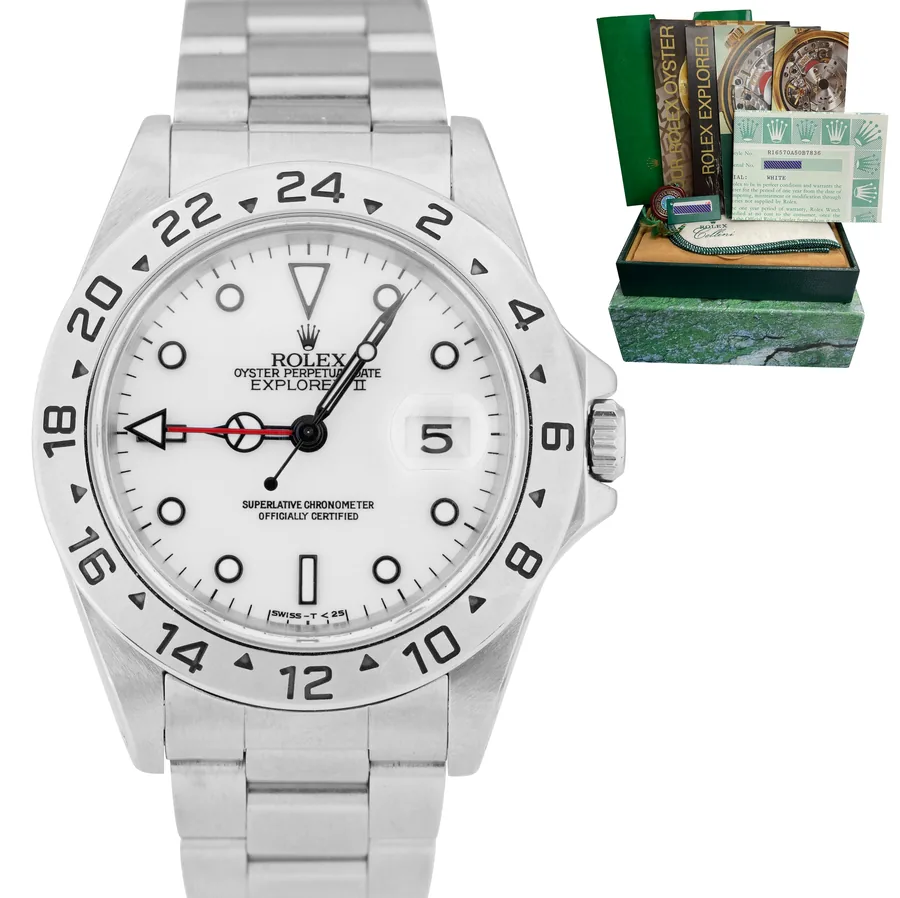 Massapequa Park PAPERS Rolex Explorer II 16570