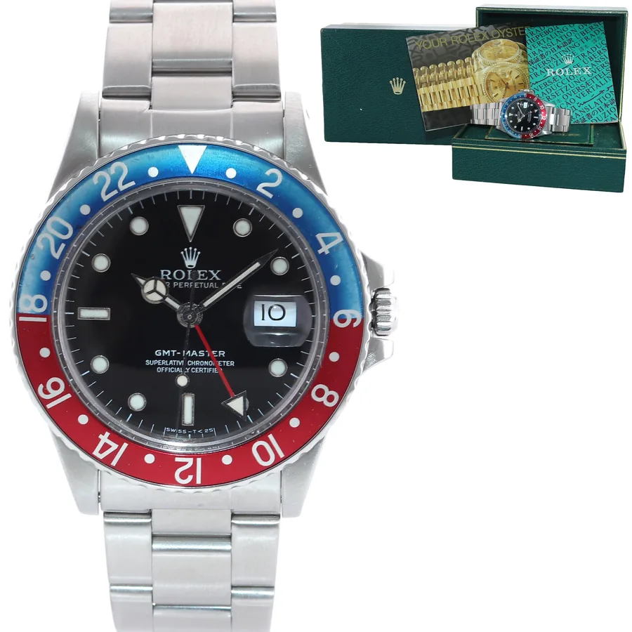 Huntington 1986 Rolex GMT-Master Pepsi 16750