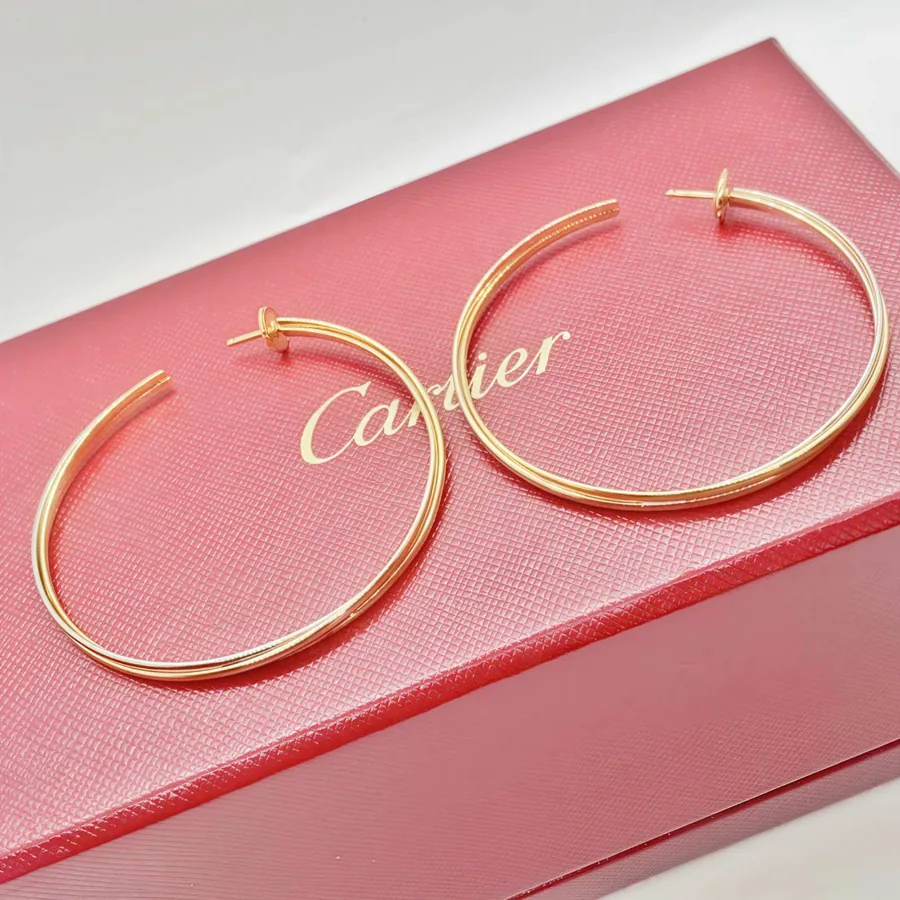 Cartier PRE-OWNED Trinity Large Hoop CJ173