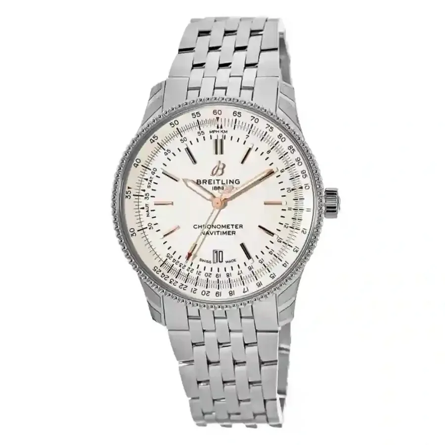 Breitling Navitimer41 Silver Dial Stainless Steel Automatic A A17326211G1A1