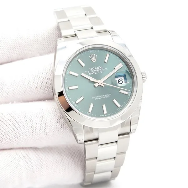Rolex Datejust 412022 Rolex Mint Green Datejust 126300