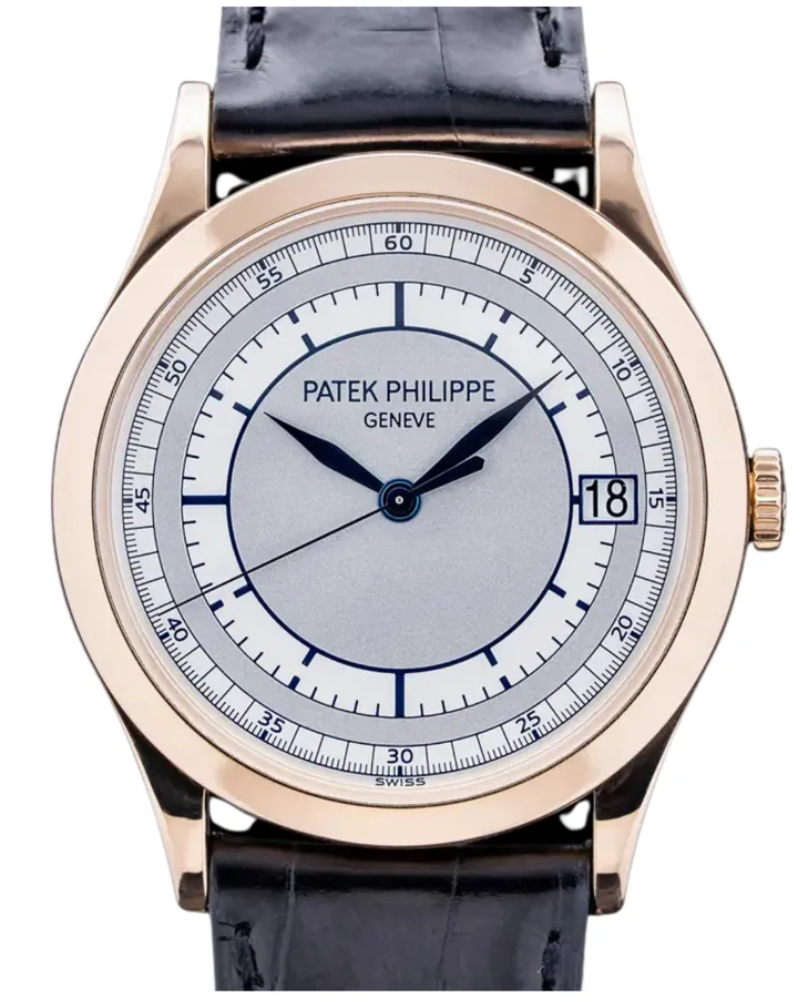 Patek Philippe CalatravaRose Gold Sector Dial Cream Full Set 5296R 5296R-001