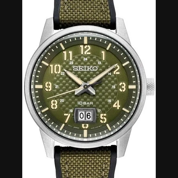 Seiko 41mm Big Date SUR323