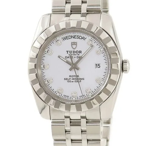 Tudor Classic 23010 White Index