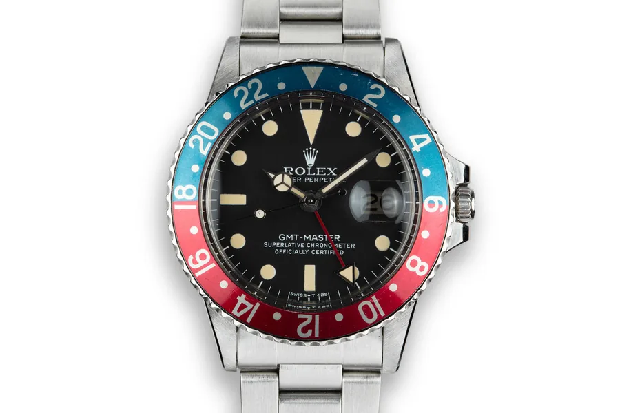 Rolex 1978 GMT-Master 1675 Pepsi A1834