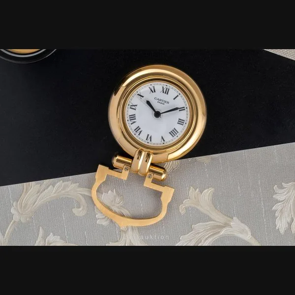 Cartier Pendulette gilt 2406570