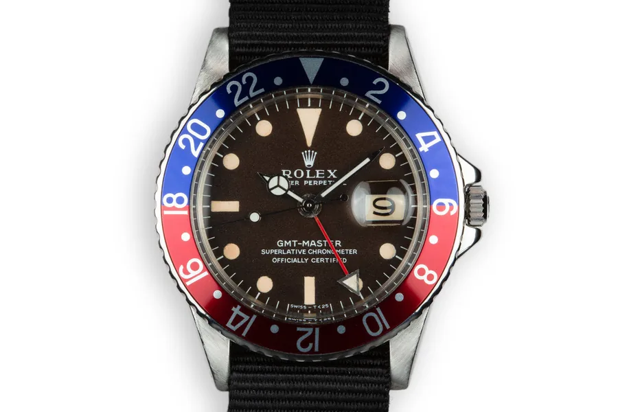 Rolex 1967 GMT-Master 1675 Tropical A1634