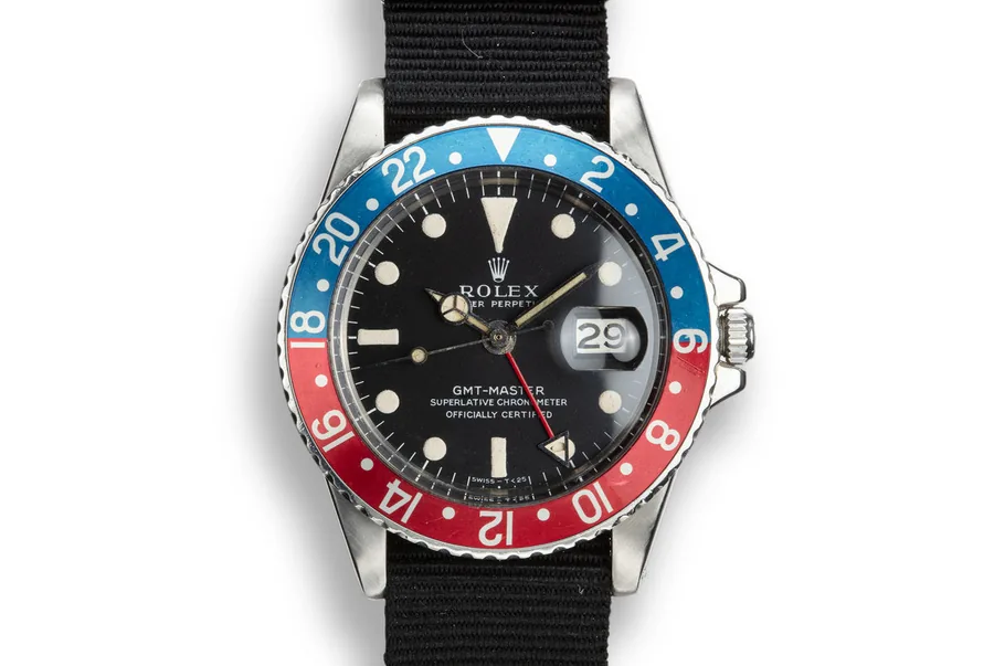 Rolex 1968 GMT-Master 1675 Pepsi A2906