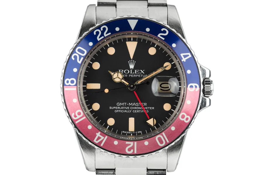 Rolex 1977 GMT-Master 1675 Pepsi 9889