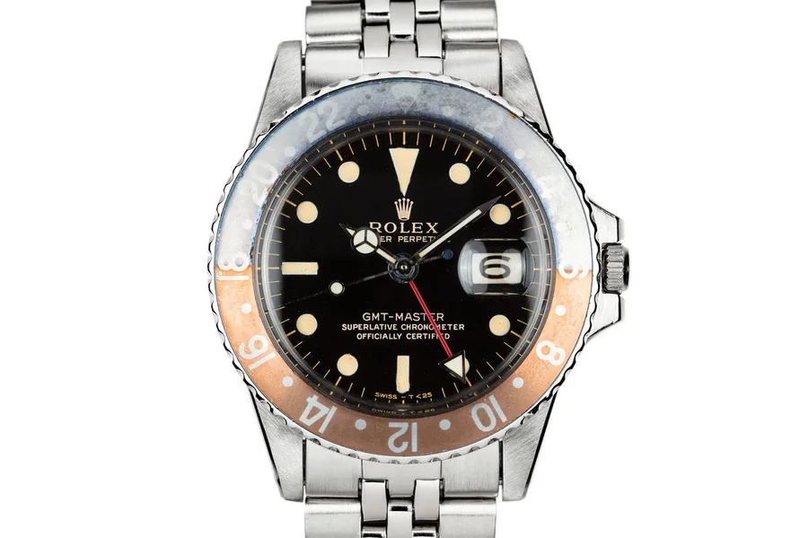 Rolex 1965 GMT-Master 1675 Gilt A922