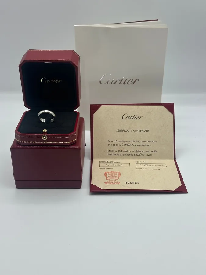 Cartier PlatinumWedding Band AP1619