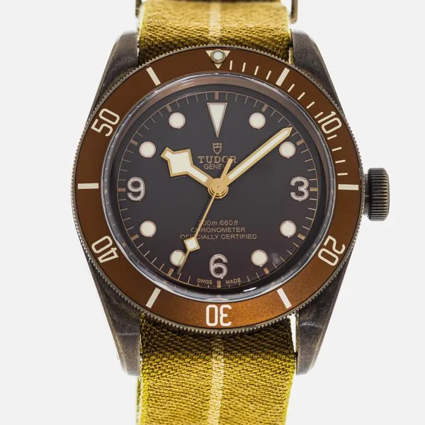 Tudor Black Bay BronzeHeritage Black Bay Watch and Card 79250BM