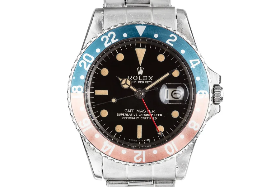 Rolex 1966 GMT-Master 1675 Gilt A126