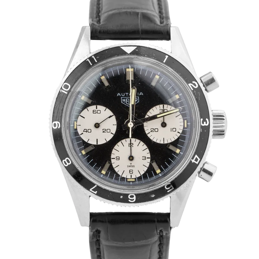 Massapequa Park VINTAGE 1960's Heuer Autavia 2446