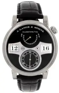 A. Lange & Söhne A. Lange & Söhne Zeitwerk 140.029 41.9mm White gold Black
