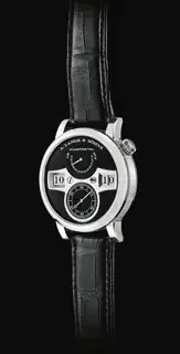A. Lange & Söhne A. Lange & Söhne Zeitwerk 42mm White gold Black