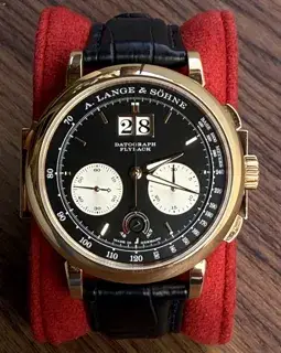 A. Lange & Söhne A. Lange & Söhne Datograph 405.031 13mm Rose gold Black