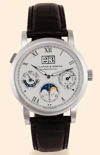 A. Lange & Söhne A. Lange & Söhne Langematik 310.025 38mm Platinum Silver