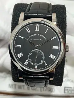 A. Lange & Söhne A. Lange & Söhne Richard Lange 260.028 White gold Black