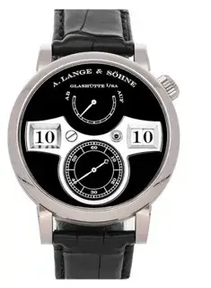 A. Lange & Söhne A. Lange & Söhne Zeitwerk 140.029 41mm White gold Black