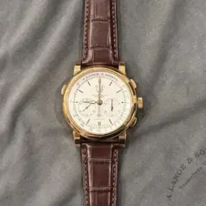 A. Lange & Söhne A. Lange & Söhne Double Split 404.032 43mm Rose gold Silver