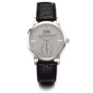 A. Lange & Söhne A. Lange & Söhne Langematik 37mm Platinum Silver · -