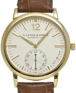 A. Lange & Söhne A. Lange & Söhne Langematik 301.021 37mm Yellow gold White