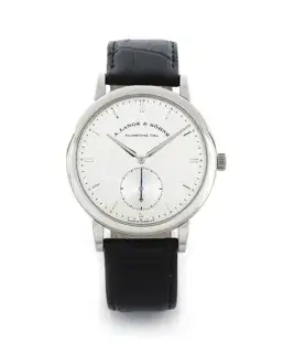A. Lange & Söhne A. Lange & Söhne Saxonia 40mm White gold Silver