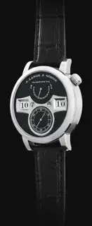 A. Lange & Söhne A. Lange & Söhne Zeitwerk 140.029 42mm White gold Black