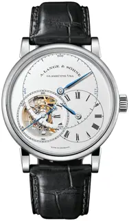 A. Lange & Söhne A. Lange & Söhne Richard Lange Tourbillon Pour le Mérite 760.026F / LSLS7603AC 42mm White gold Silver