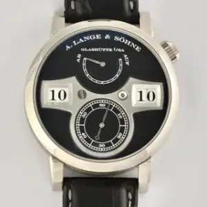 A. Lange & Söhne A. Lange & Söhne Zeitwerk 140.029 41.9mm White gold Black, Price & Market Data