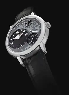 A. Lange & Söhne A. Lange & Söhne Grand Lange 1 139.035F 41mm Platinum Black · 139.035F