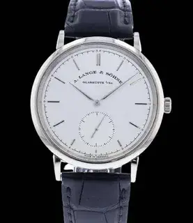 A. Lange & Söhne A. Lange & Söhne Saxonia 38.5mm White gold Silver