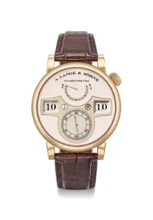 A. Lange & Söhne A. Lange & Söhne Zeitwerk 140.032 42mm Rose gold Silver