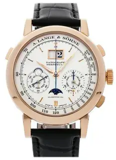 A. Lange & Söhne A. Lange & Söhne Datograph 410.032 41mm Rose gold Silver
