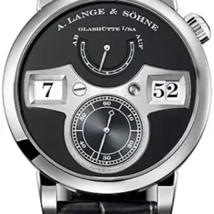 A. Lange & Söhne A. Lange & Söhne Zeitwerk 140.029 41.9mm White gold Black, Price & Market Data