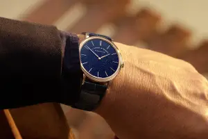 A. Lange & Söhne Saxonia Thin Blue Gold Flux