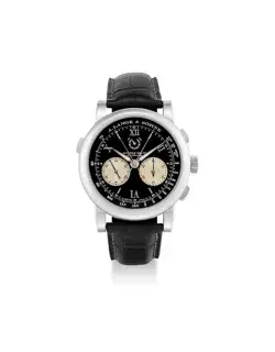 A. Lange & Söhne A. Lange & Söhne Double Split 404.035 43mm Platinum Black · 404.035