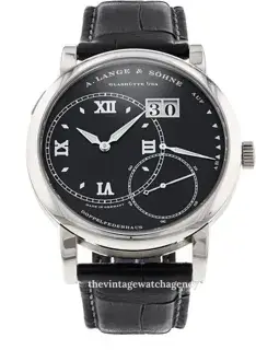A. Lange & Söhne A. Lange & Söhne Grand Lange 1 115.028 42mm White gold Black