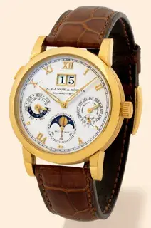 A. Lange & Söhne A. Lange & Söhne Langematik 310.021 38mm Yellow gold Champagne
