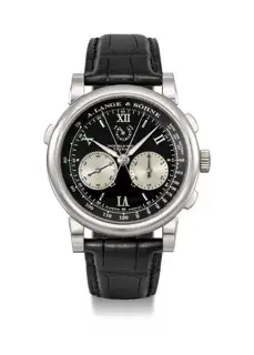 A. Lange & Söhne A. Lange & Söhne Double Split 404.035 43mm Platinum Black · 404.035