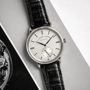 A. Lange & Söhne A. Lange & Söhne Saxonia 380.027 38.5mm White gold Silver