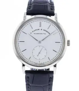 A. Lange & Söhne A. Lange & Söhne Saxonia 38.5mm White gold Silver · -