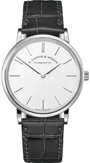 A. Lange & Söhne A. Lange & Söhne Saxonia 201.027 37mm White gold Silver